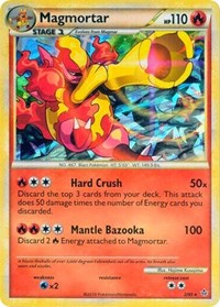 Magmortar (2/95) (Cracked Ice Holo) [HeartGold & SoulSilver: Unleashed] | All Aboard Games