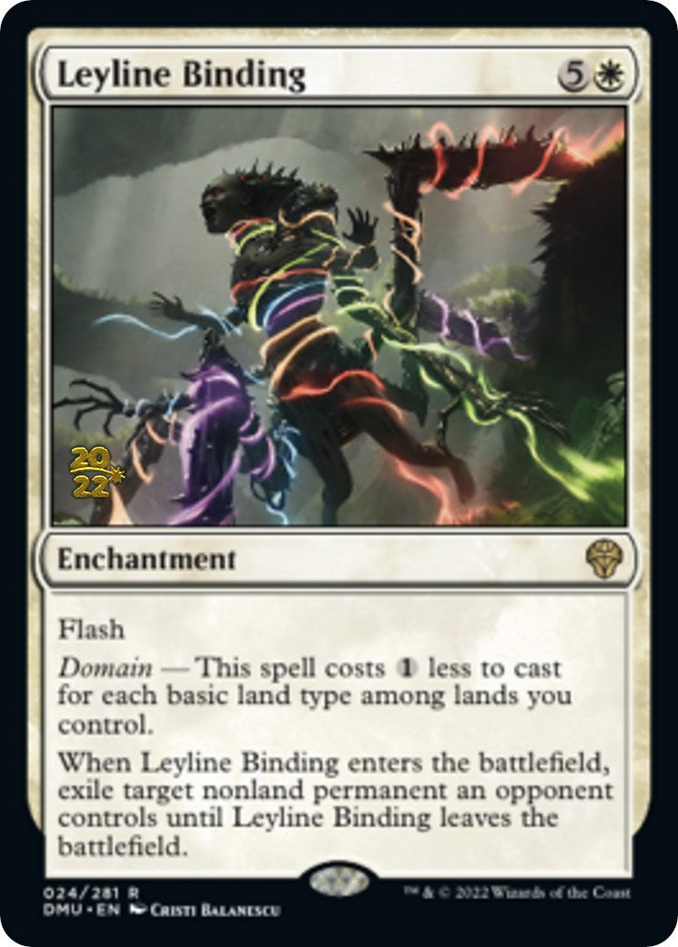 Leyline Binding [Dominaria United Prerelease Promos] | All Aboard Games