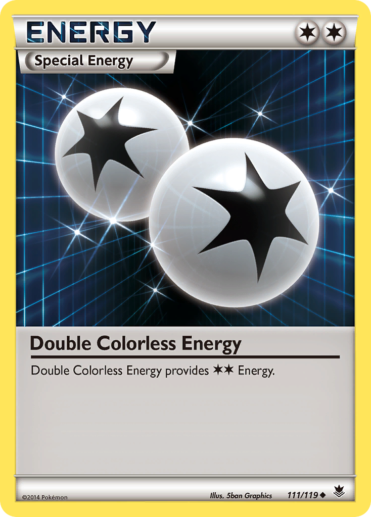 Double Colorless Energy (111/119) [XY: Phantom Forces] | All Aboard Games