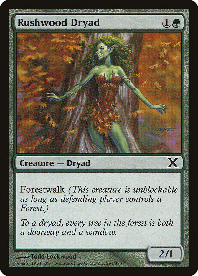 Rushwood Dryad [Tenth Edition] | All Aboard Games