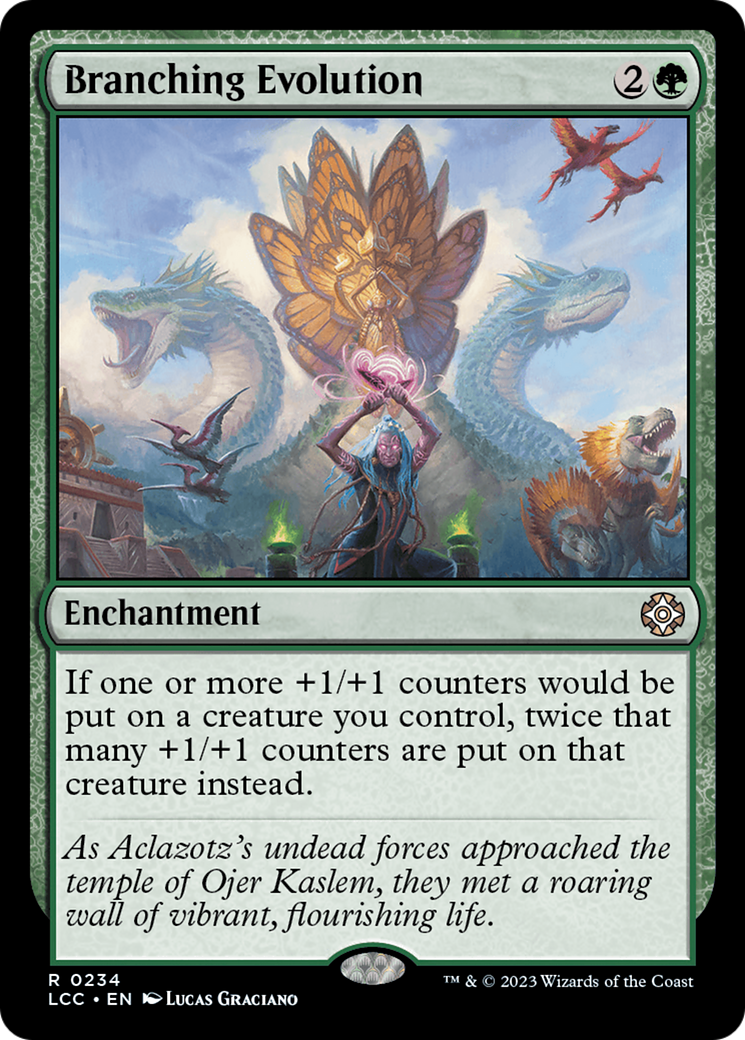 Branching Evolution [The Lost Caverns of Ixalan Commander] | All Aboard Games