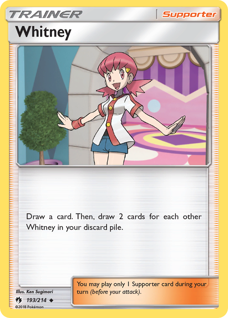 Whitney (193/214) [Sun & Moon: Lost Thunder] | All Aboard Games