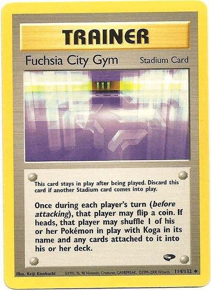 Fuchsia City Gym (114/132) [Gym Challenge Unlimited] | All Aboard Games