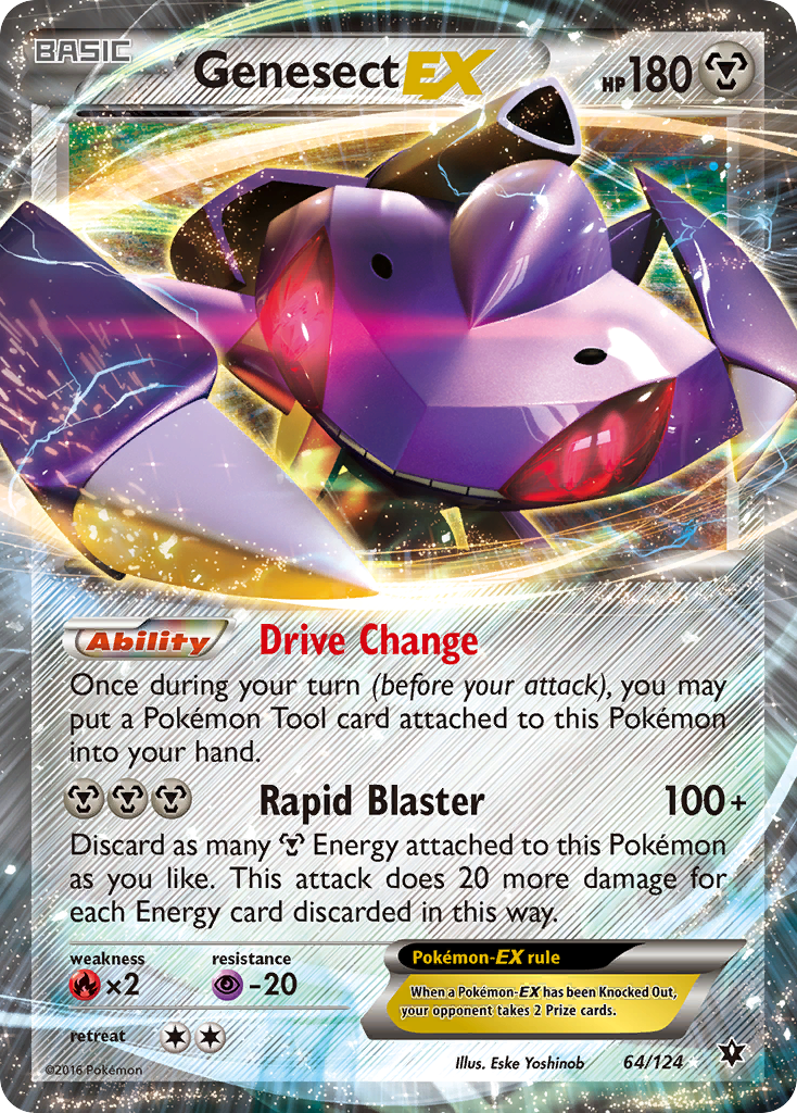 Genesect EX (64/124) [XY: Fates Collide] | All Aboard Games