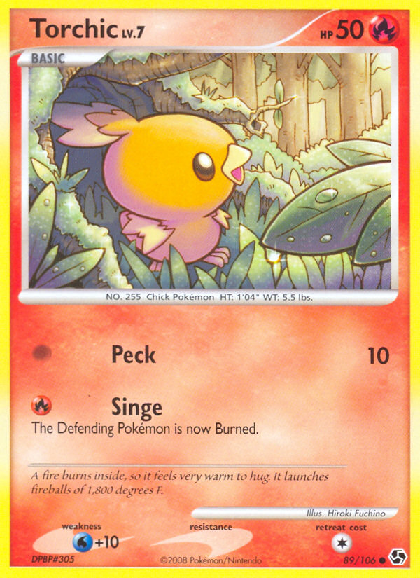 Torchic (89/106) [Diamond & Pearl: Great Encounters] | All Aboard Games