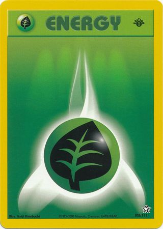 Grass Energy (108/111) [Neo Genesis Unlimited] | All Aboard Games