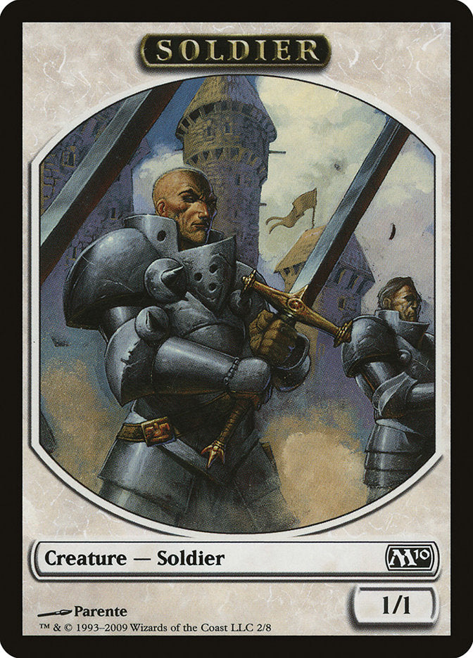 Soldier [Magic 2010 Tokens] | All Aboard Games