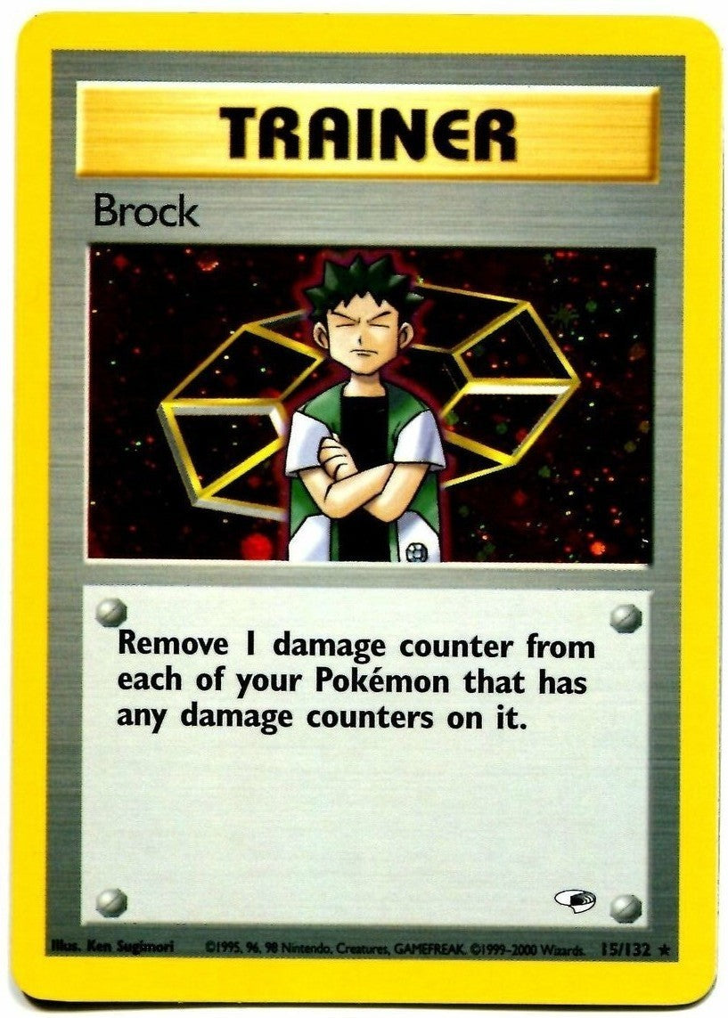 Brock (15/132) [Gym Heroes Unlimited] | All Aboard Games