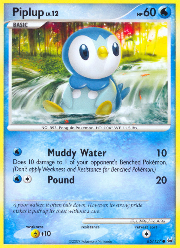 Piplup (85/127) [Platinum: Base Set] | All Aboard Games