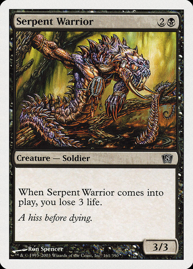 Serpent Warrior [Eighth Edition] | All Aboard Games