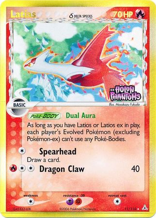 Latias (11/110) (Delta Species) (Stamped) [EX: Holon Phantoms] | All Aboard Games