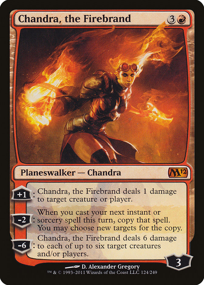Chandra, the Firebrand [Magic 2012] | All Aboard Games