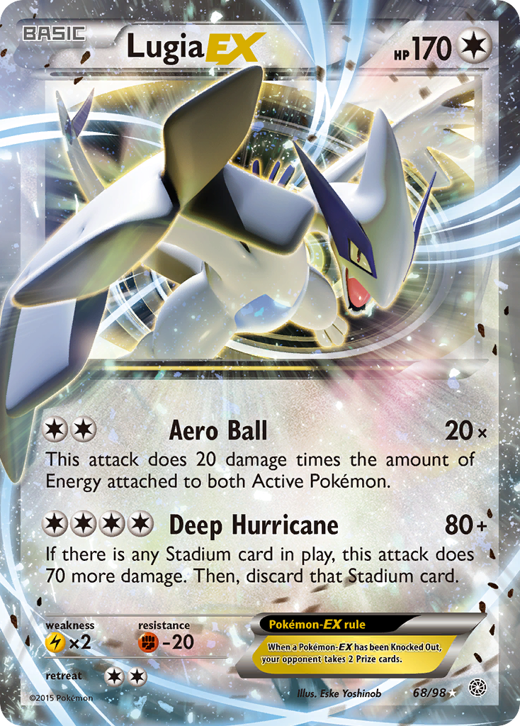 Lugia EX (68/98) [XY: Ancient Origins] | All Aboard Games