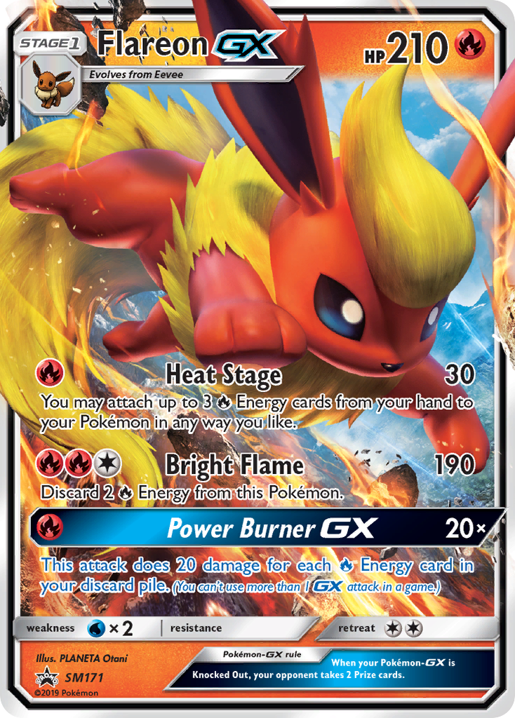 Flareon GX (SM171) [Sun & Moon: Black Star Promos] | All Aboard Games