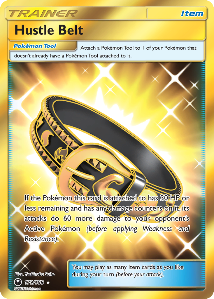 Hustle Belt (179/168) [Sun & Moon: Celestial Storm] | All Aboard Games