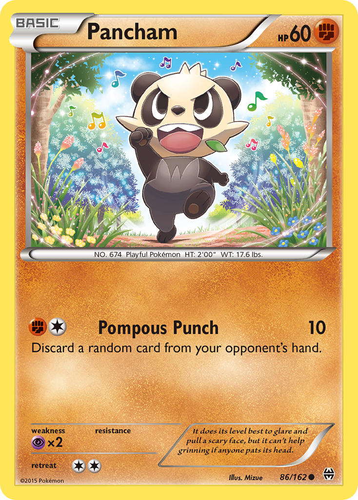 Pancham (86/162) [XY: BREAKthrough] | All Aboard Games