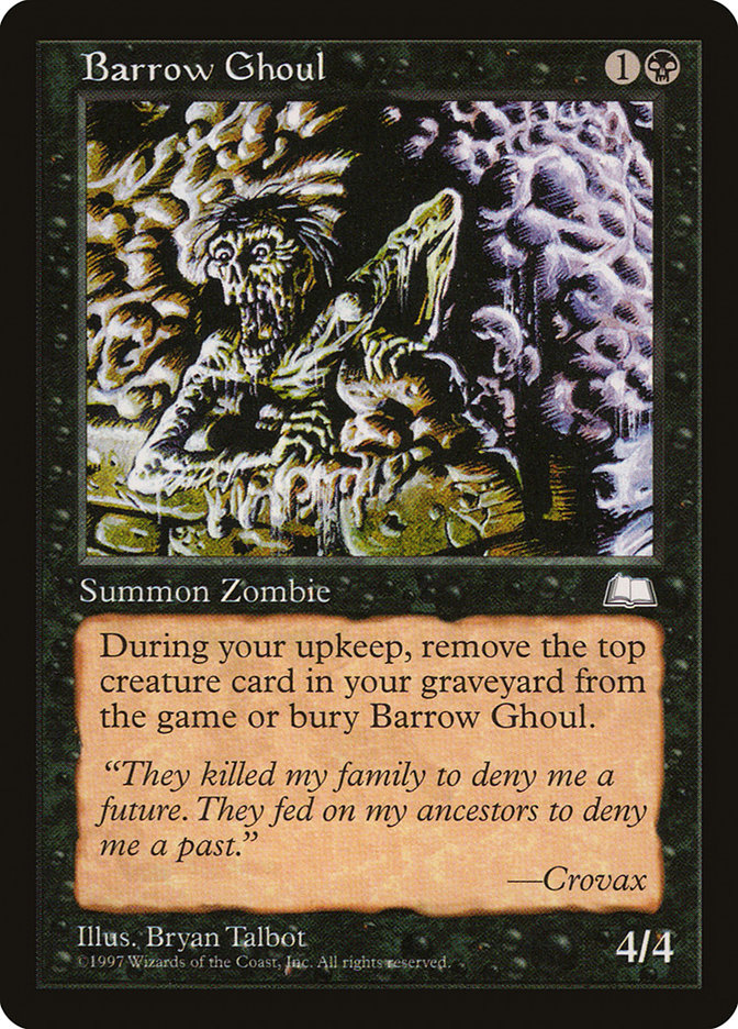 Barrow Ghoul [Weatherlight] | All Aboard Games
