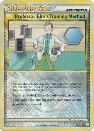 Professor Elm's Training Method (100/123) (League Promo) [HeartGold & SoulSilver: Base Set] | All Aboard Games