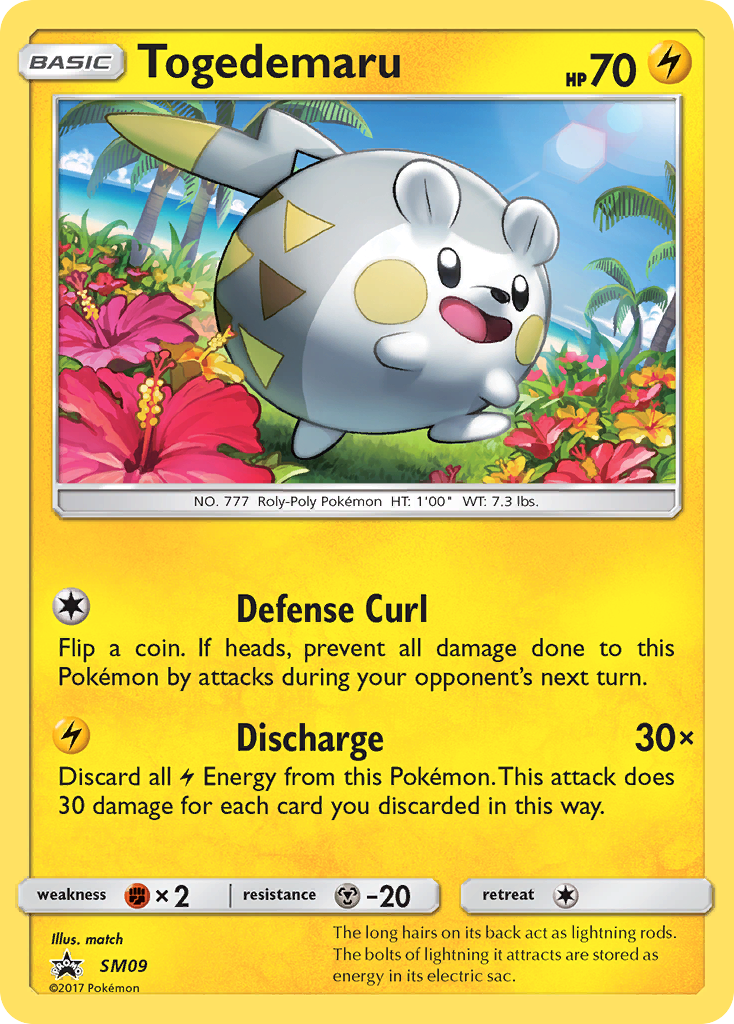 Togedemaru (SM09) [Sun & Moon: Black Star Promos] | All Aboard Games