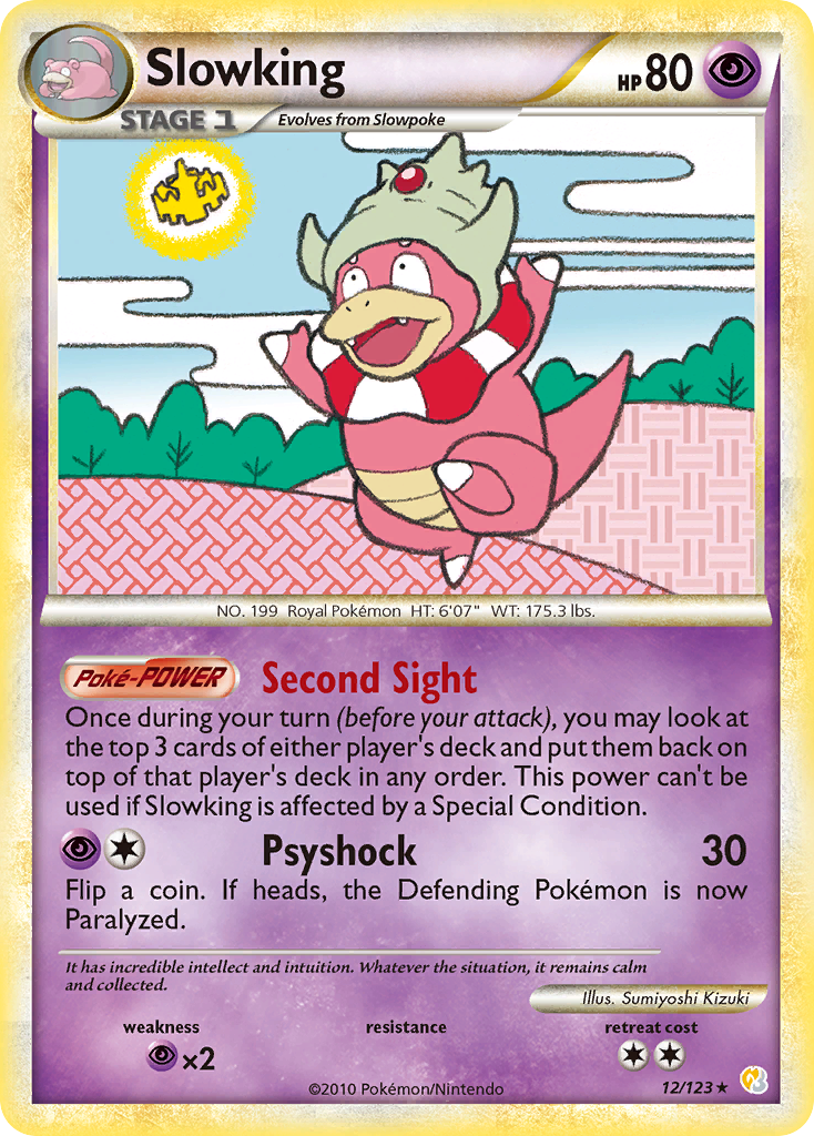 Slowking (12/123) [HeartGold & SoulSilver: Base Set] | All Aboard Games