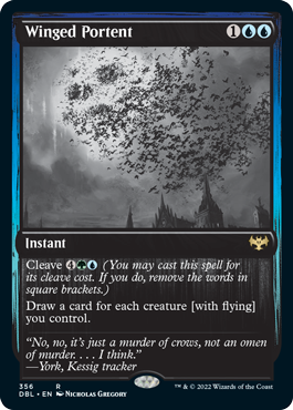 Winged Portent [Innistrad: Double Feature] | All Aboard Games