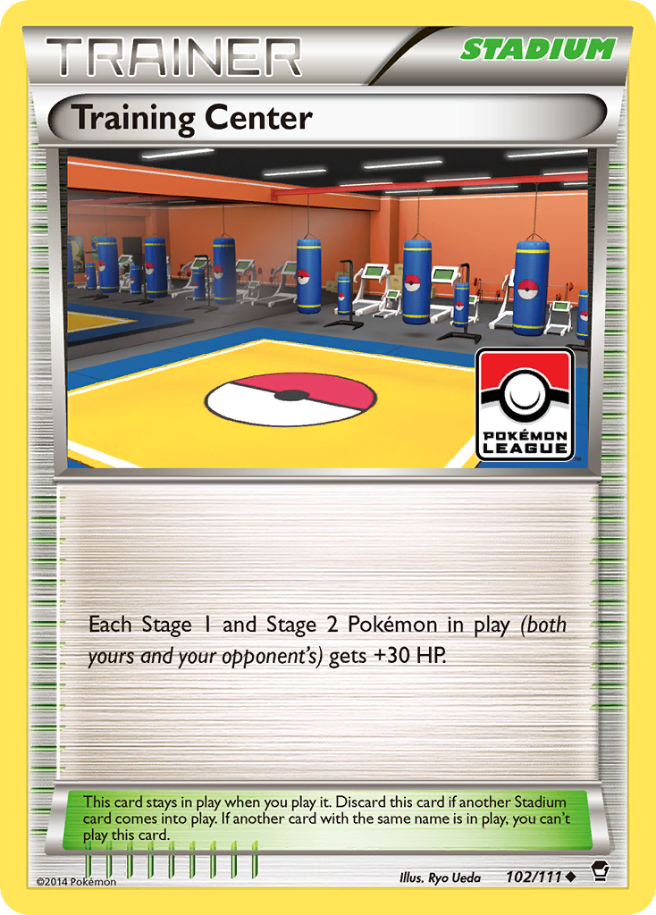 Training Center (102/111) [XY: Furious Fists] | All Aboard Games
