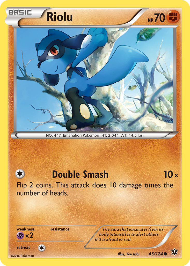 Riolu (45/124) [XY: Fates Collide] | All Aboard Games