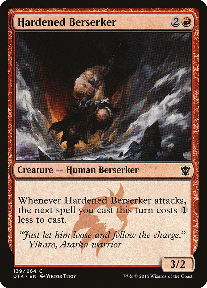 Hardened Berserker [Dragons of Tarkir] | All Aboard Games