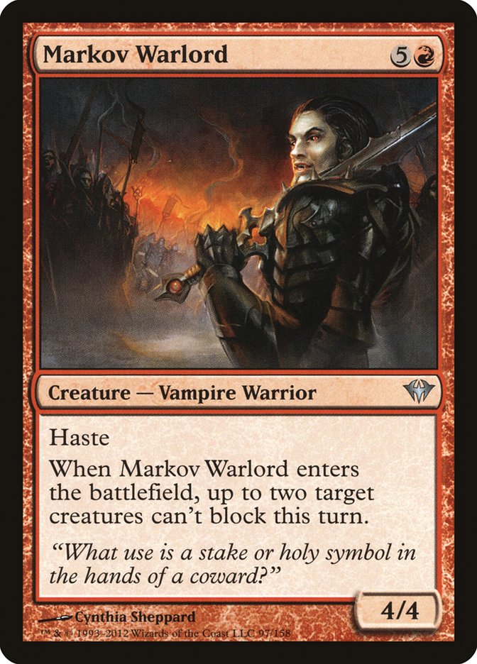 Markov Warlord [Dark Ascension] | All Aboard Games