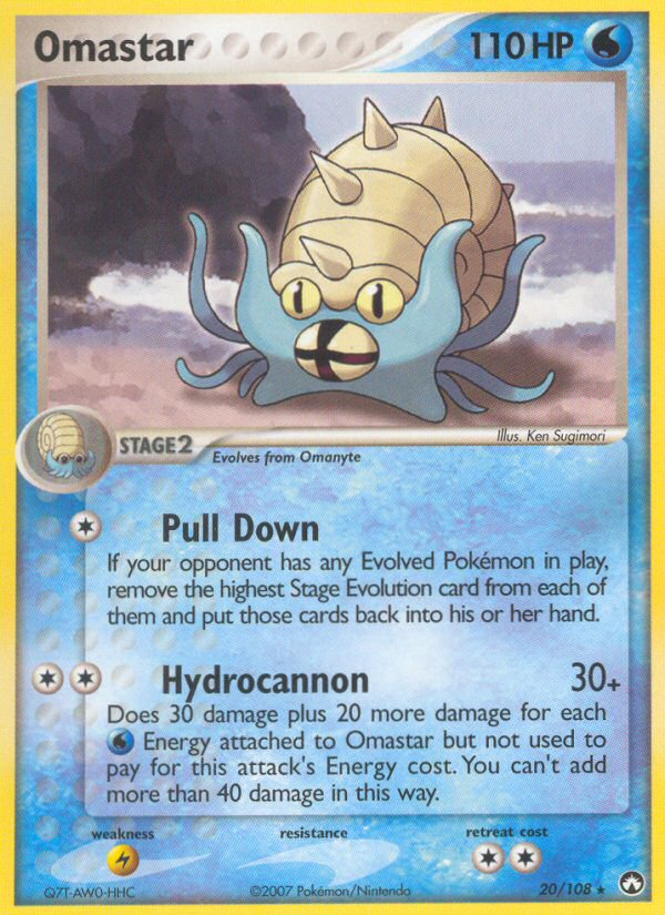 Omastar (20/108) [EX: Power Keepers] | All Aboard Games