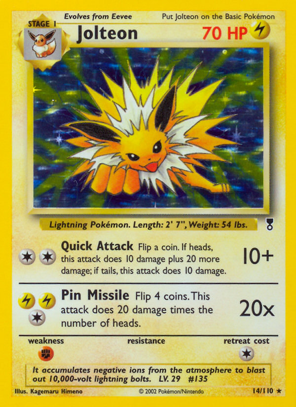 Jolteon (14/110) [Legendary Collection] | All Aboard Games