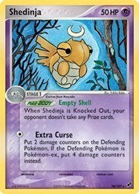 Shedinja (14/107) (Theme Deck Exclusive) [EX: Deoxys] | All Aboard Games