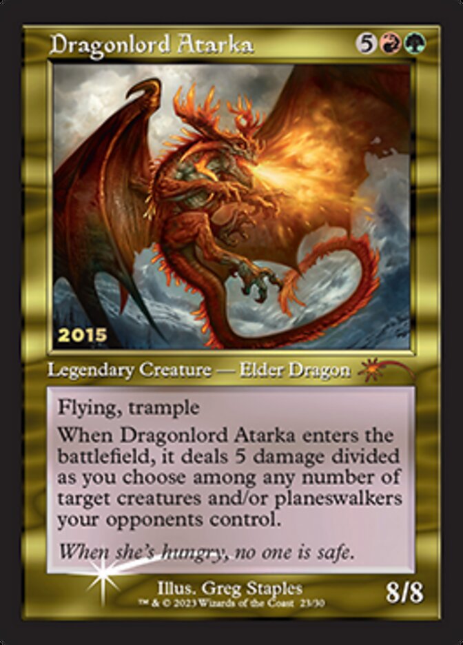 Dragonlord Atarka [30th Anniversary Promos] | All Aboard Games