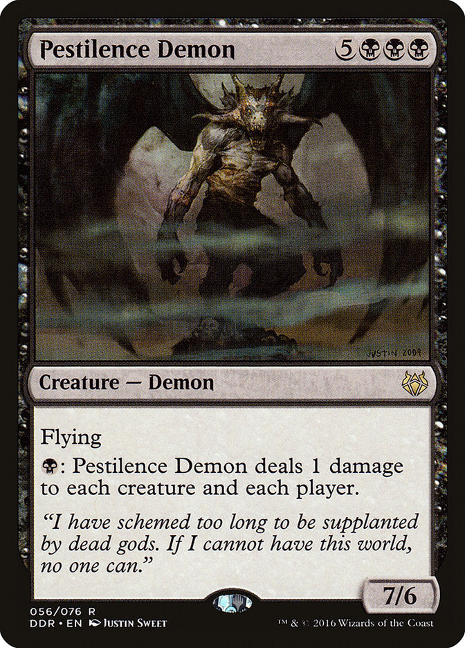 Pestilence Demon [Duel Decks: Nissa vs. Ob Nixilis] | All Aboard Games