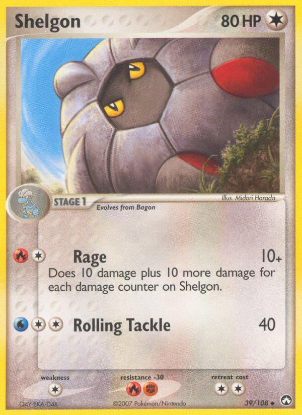 Shelgon (39/108) [EX: Power Keepers] | All Aboard Games