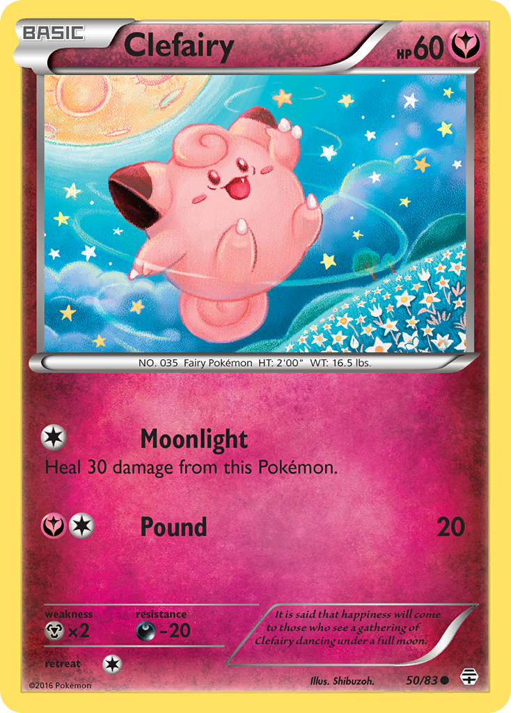 Clefairy (50/83) [XY: Generations] | All Aboard Games