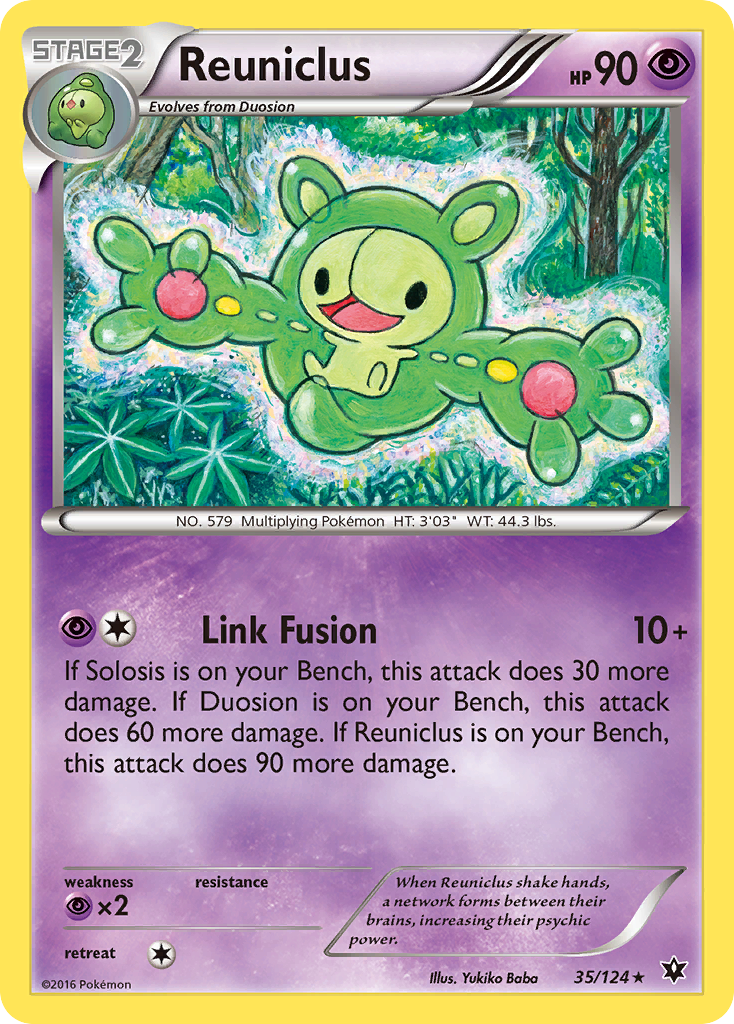 Reuniclus (35/124) [XY: Fates Collide] | All Aboard Games