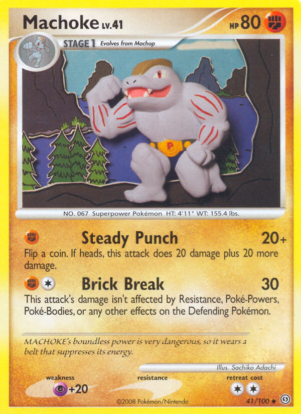 Machoke (41/100) [Diamond & Pearl: Stormfront] | All Aboard Games