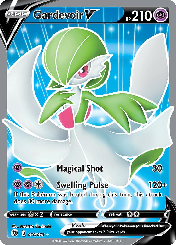 Gardevoir V (070/073) [Sword & Shield: Champion's Path] | All Aboard Games