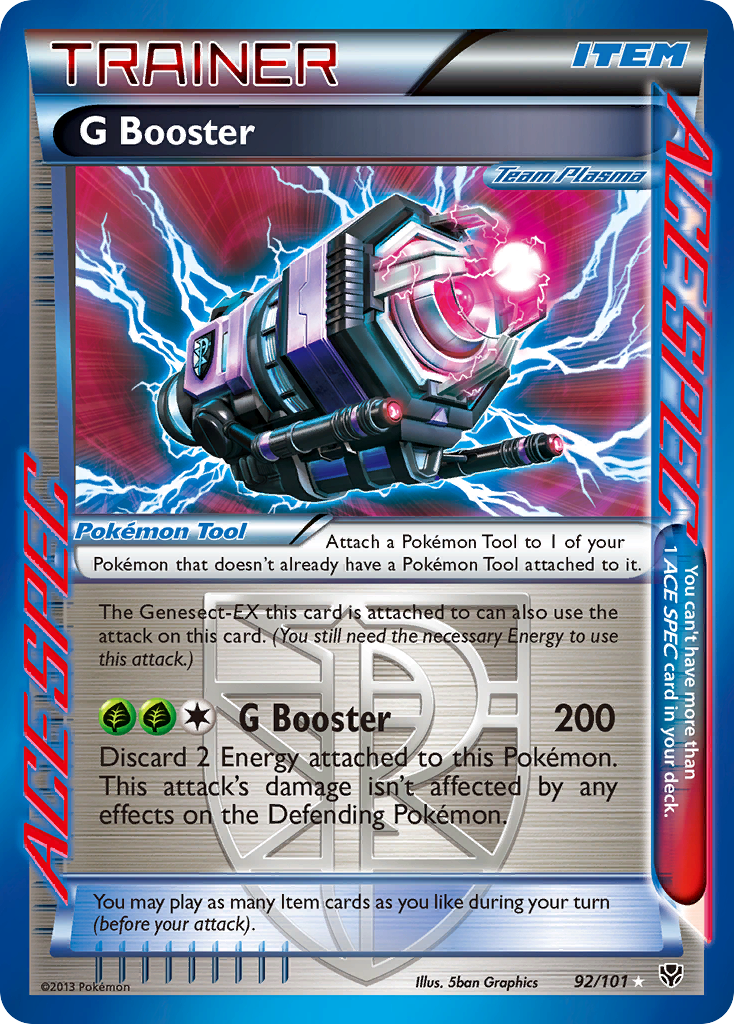 G Booster (92/101) [Black & White: Plasma Blast] | All Aboard Games