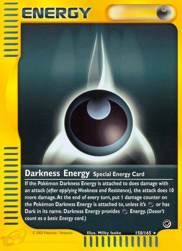 Darkness Energy (158/165) [Expedition: Base Set] | All Aboard Games