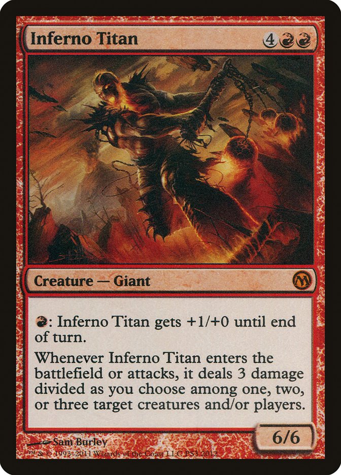Inferno Titan (Duels of the Planeswalkers Promos) [Duels of the Planeswalkers Promos 2011] | All Aboard Games