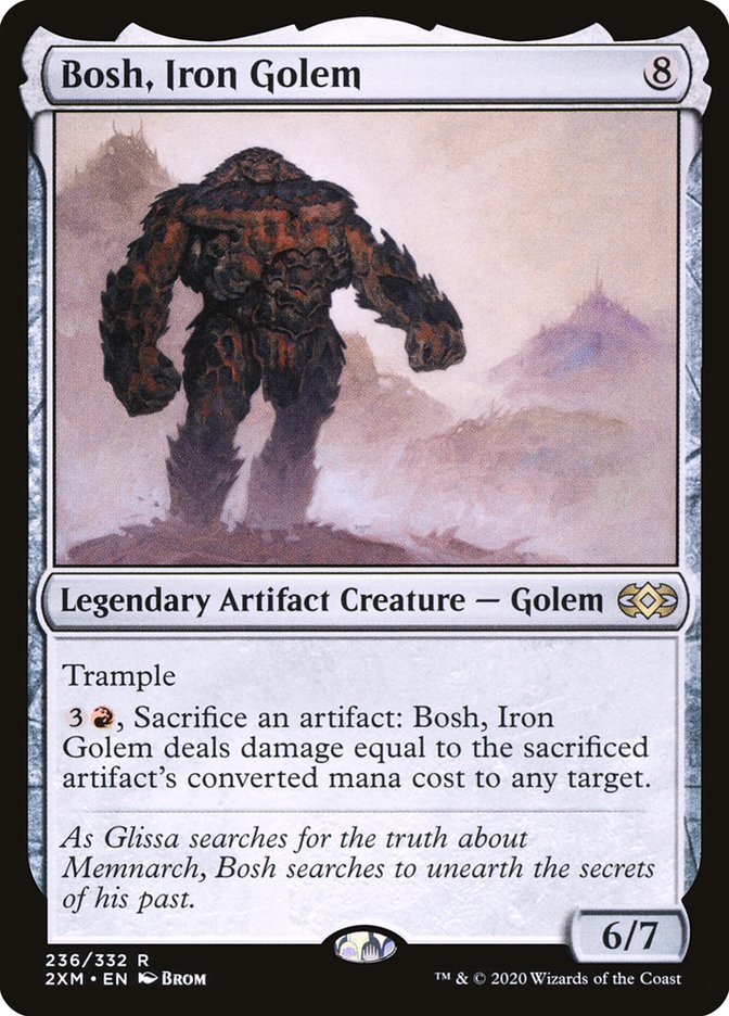 Bosh, Iron Golem [Double Masters] | All Aboard Games