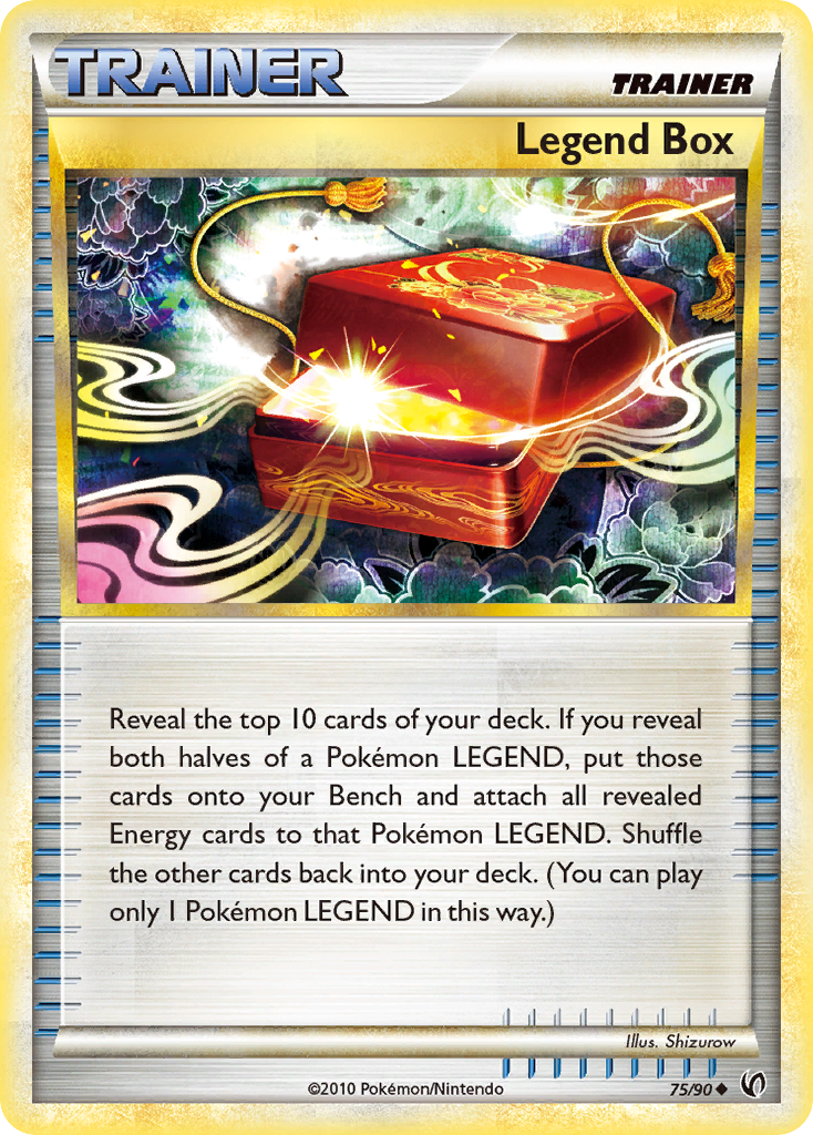 Legend Box (75/90) [HeartGold & SoulSilver: Undaunted] | All Aboard Games