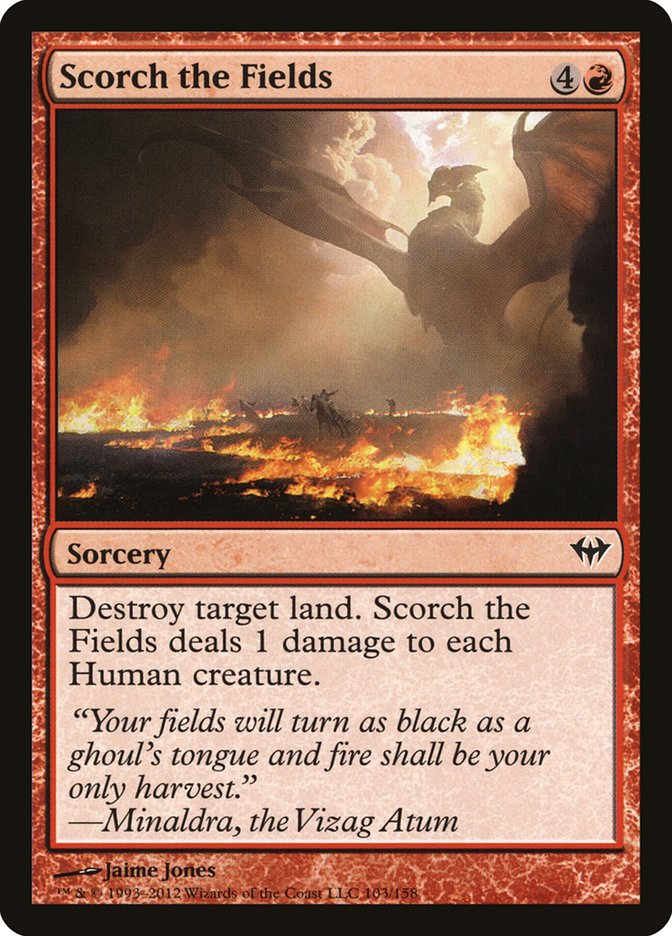 Scorch the Fields [Dark Ascension] | All Aboard Games