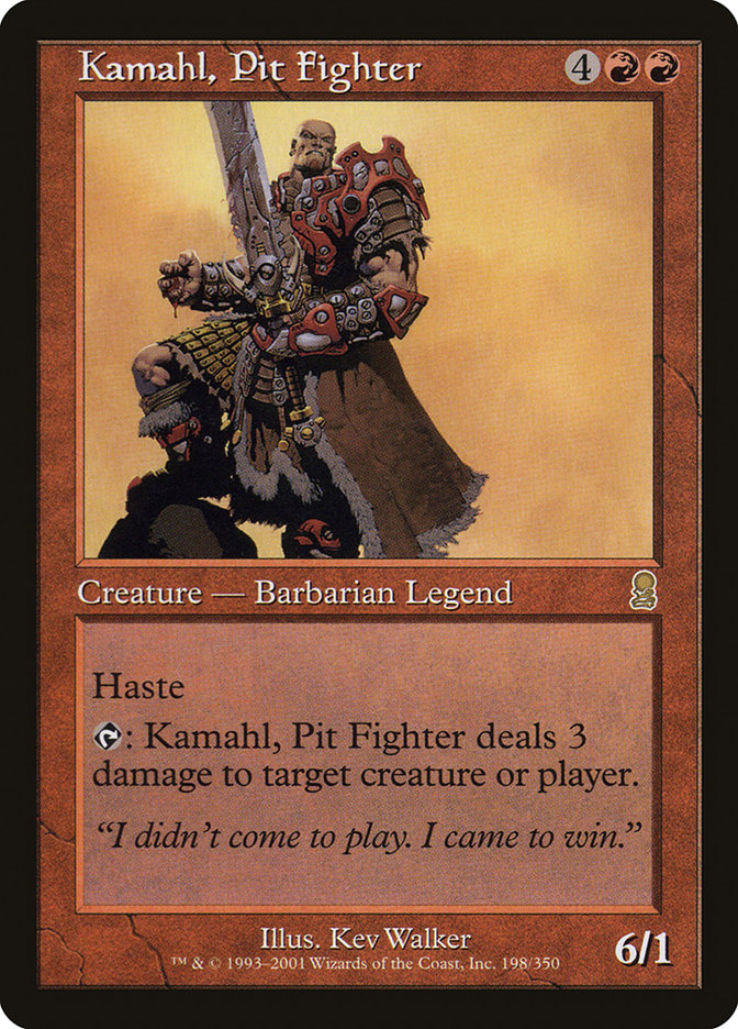 Kamahl, Pit Fighter [Odyssey] | All Aboard Games