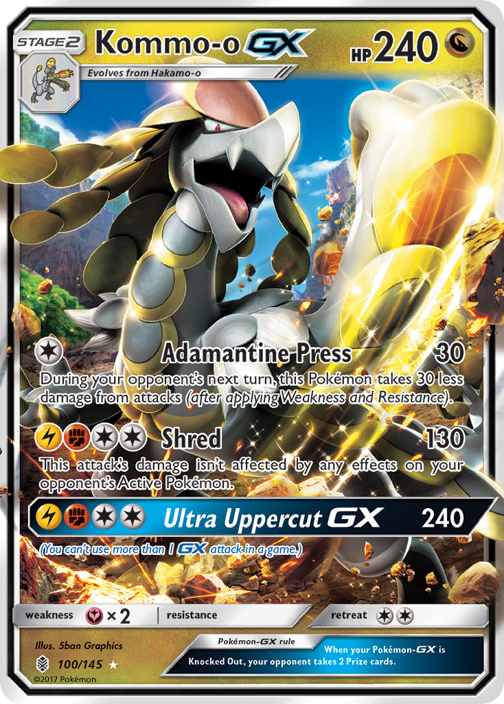 Kommo-o GX (100/145) [Sun & Moon: Guardians Rising] | All Aboard Games