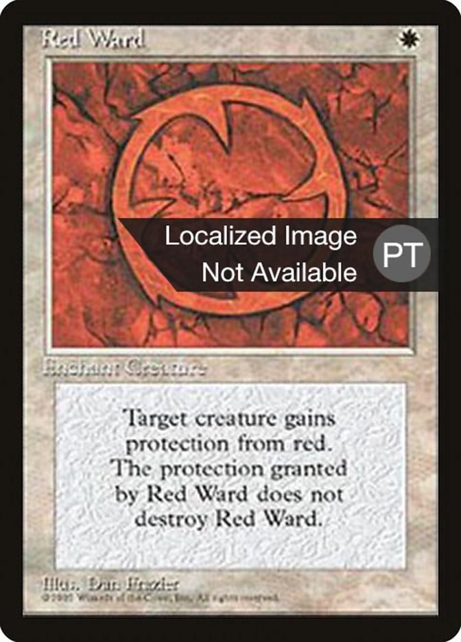 Red Ward [Fourth Edition (Foreign Black Border)] | All Aboard Games