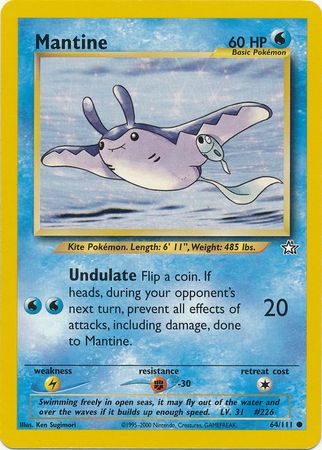 Mantine (64/111) [Neo Genesis Unlimited] | All Aboard Games