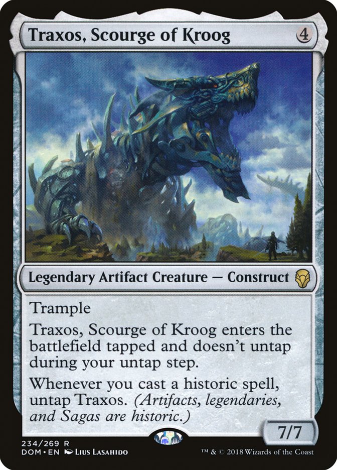 Traxos, Scourge of Kroog [Dominaria] | All Aboard Games